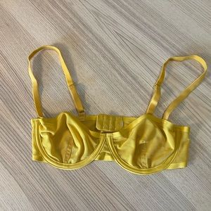 Out From Under Amber Modern Mesh Lining Balconette Bra